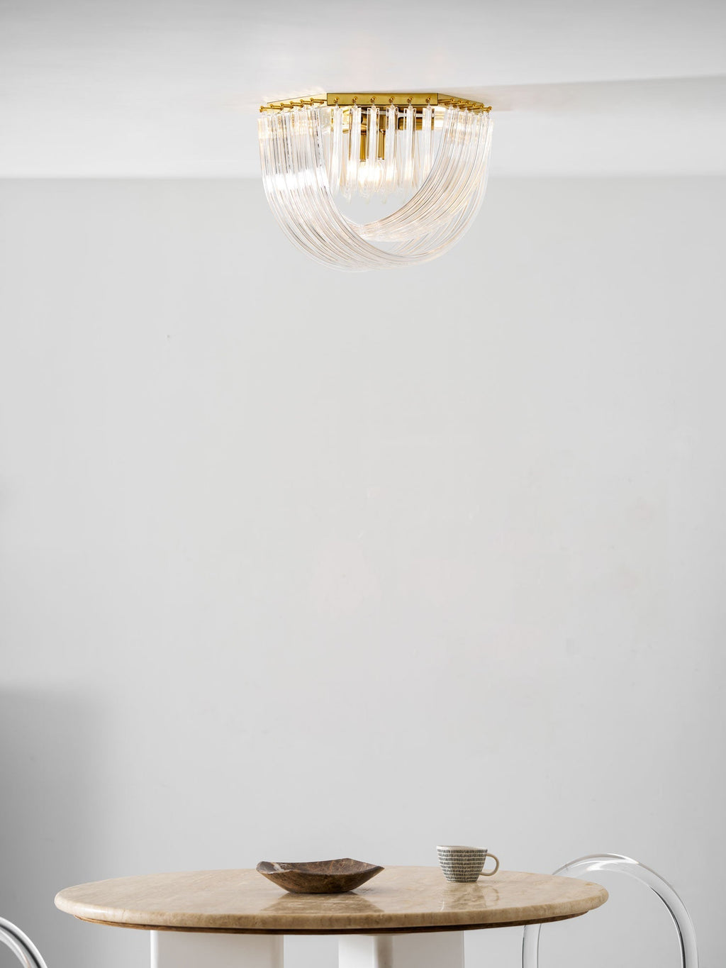 Norrenella Glass Ceiling Light-Moonnatur