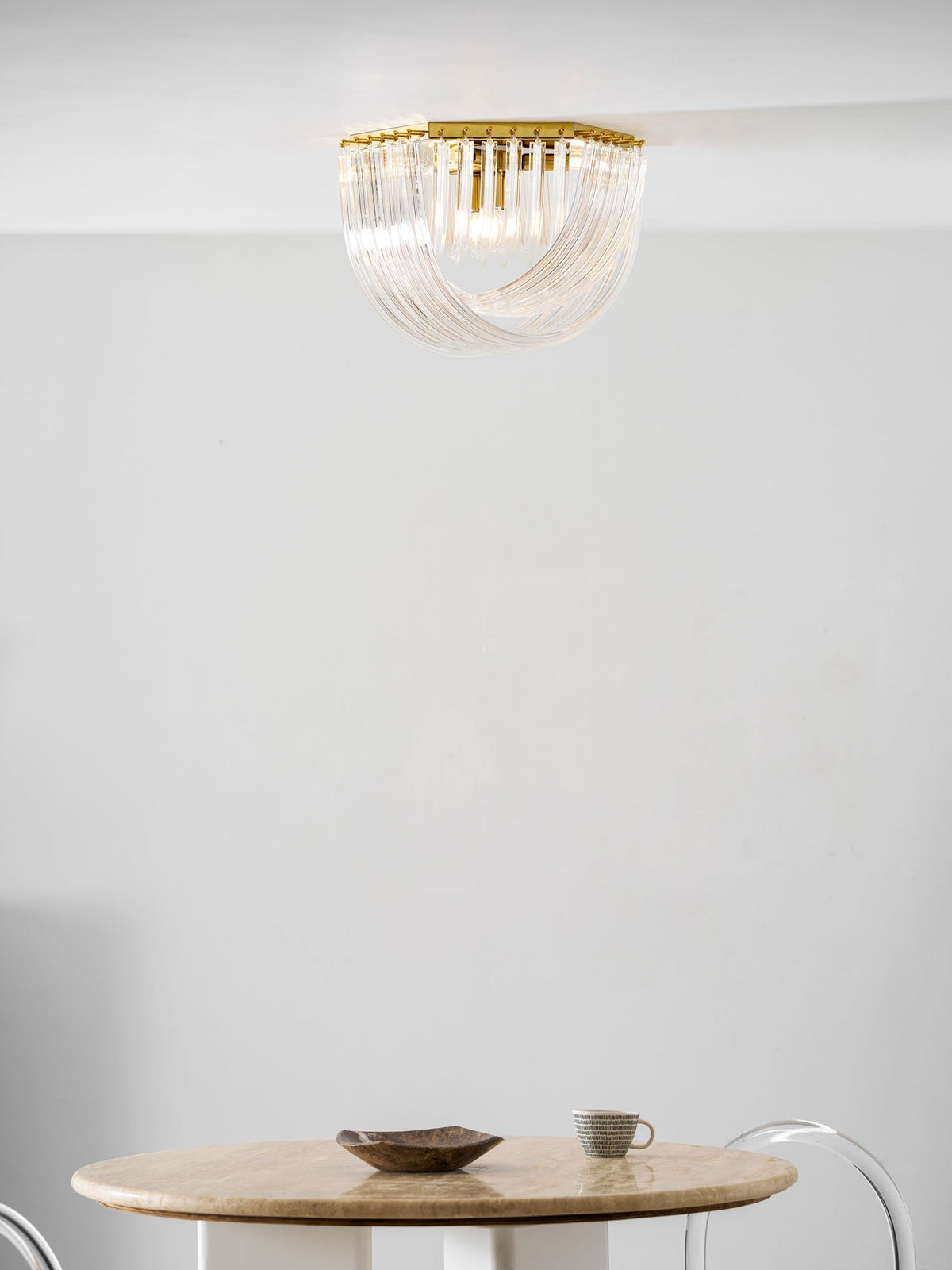 Norrenella Glass Ceiling Light-Moonnatur