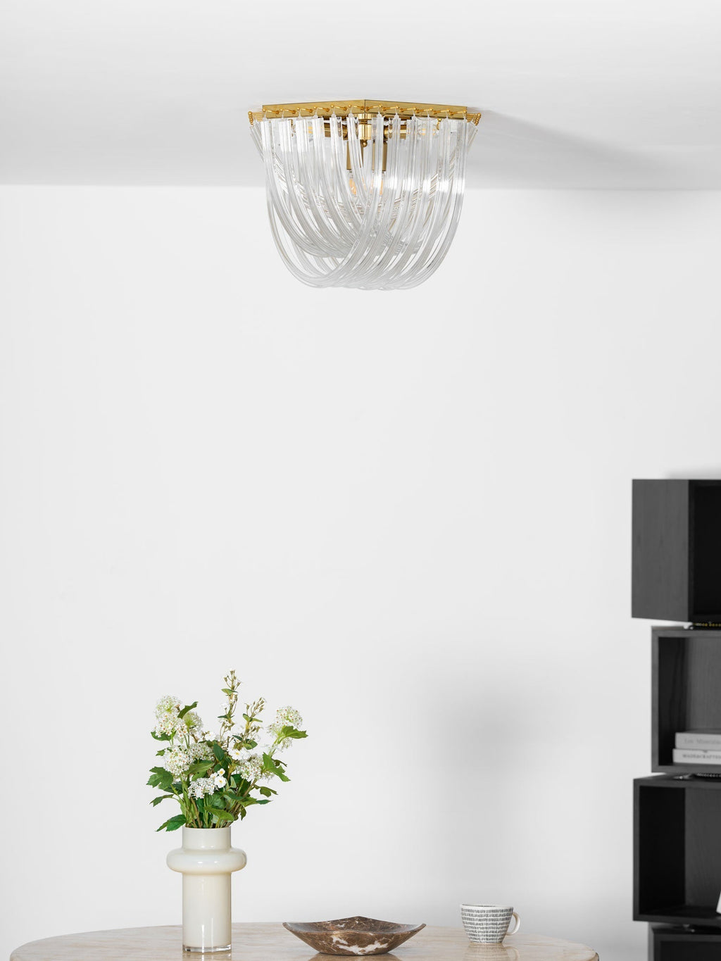 Norrenella Glass Ceiling Light-Moonnatur