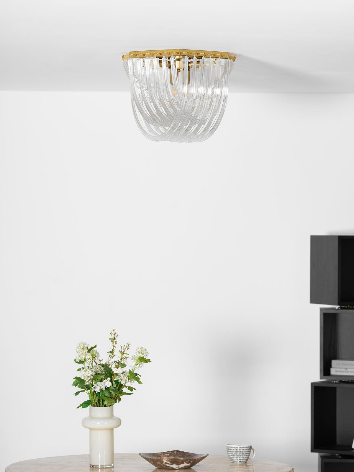 Norrenella Glass Ceiling Light-Moonnatur