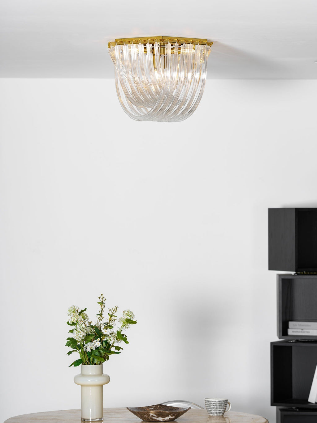 Norrenella Glass Ceiling Light-Moonnatur