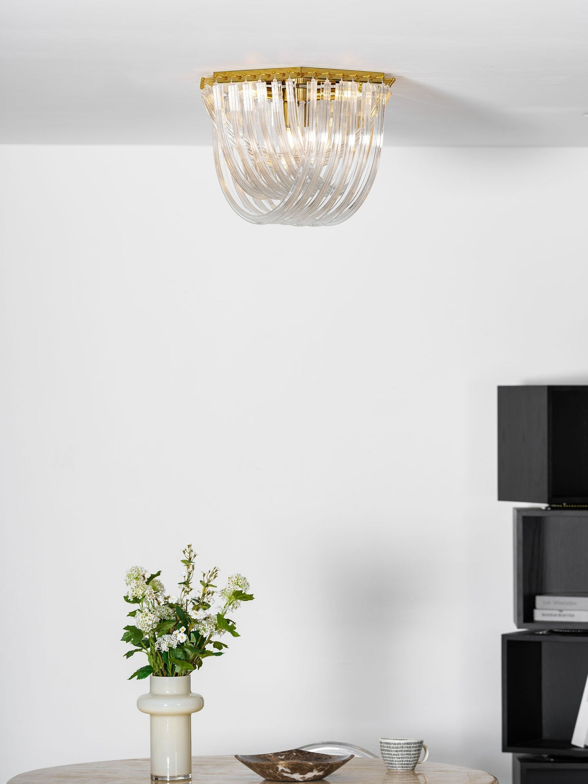 Norrenella Glass Ceiling Light-Moonnatur