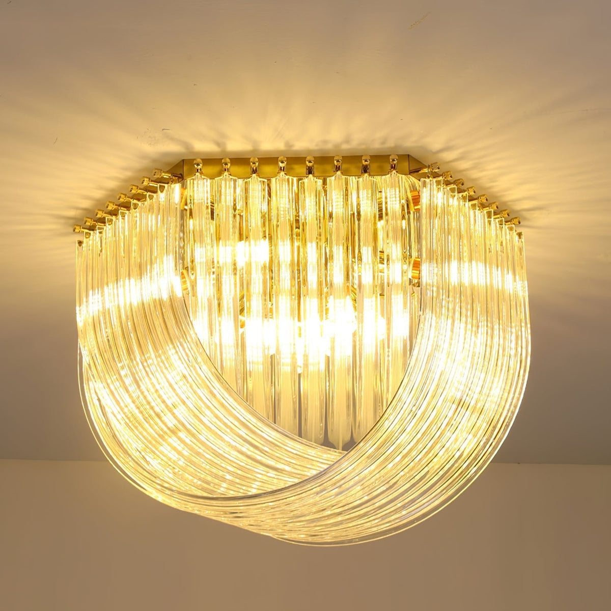 Norrenella Glass Ceiling Light-Moonnatur