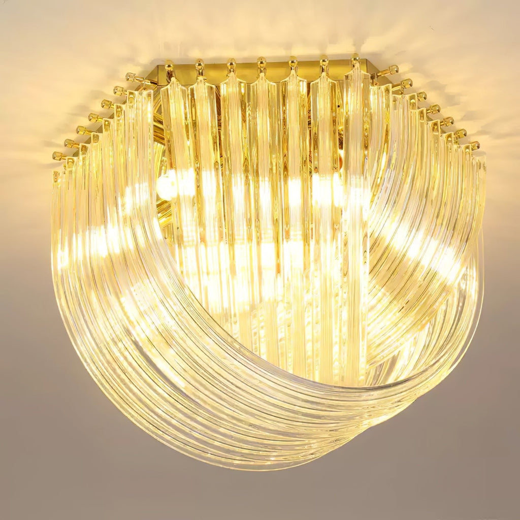 Norrenella Glass Ceiling Light-Moonnatur