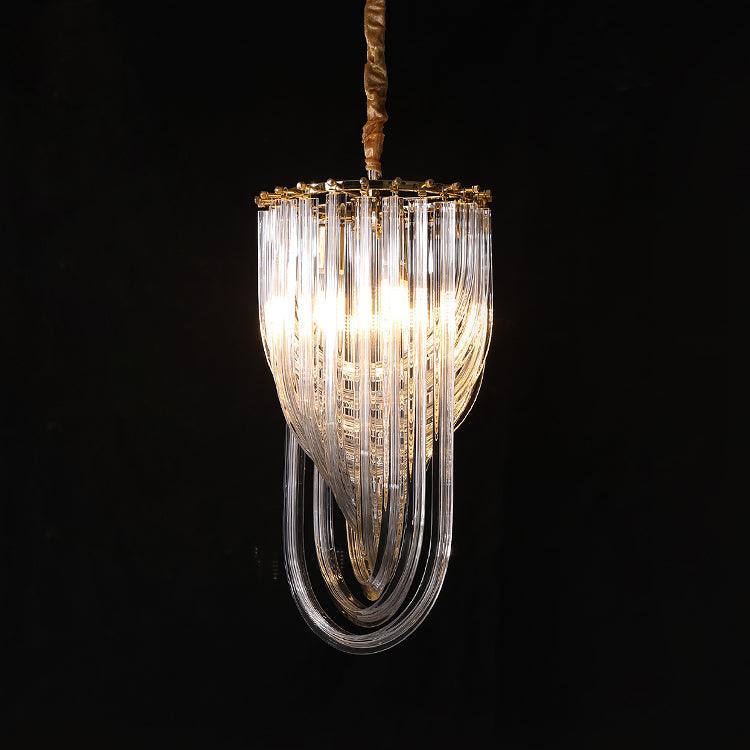 Havrina Glass Chandelier-Moonnatur
