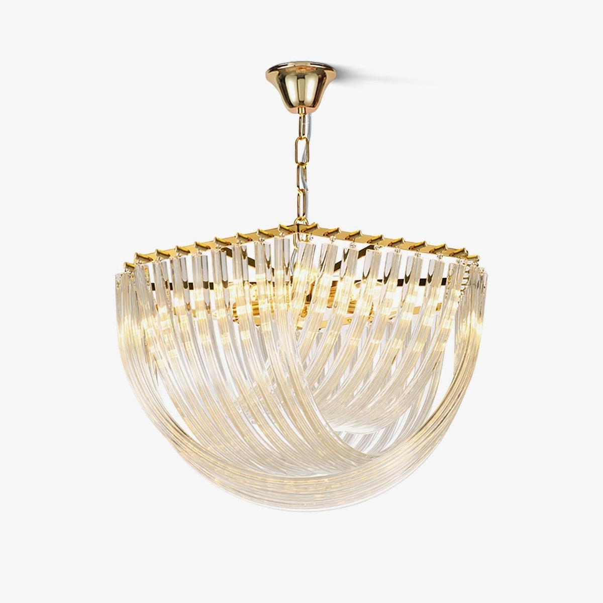 Havrina Glass Chandelier-Moonnatur