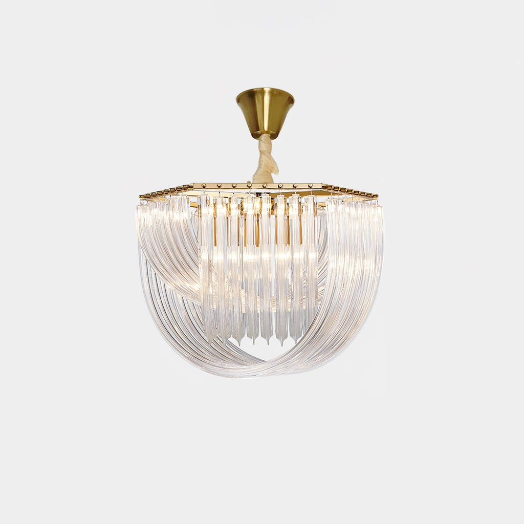 Havrina Glass Chandelier-Moonnatur