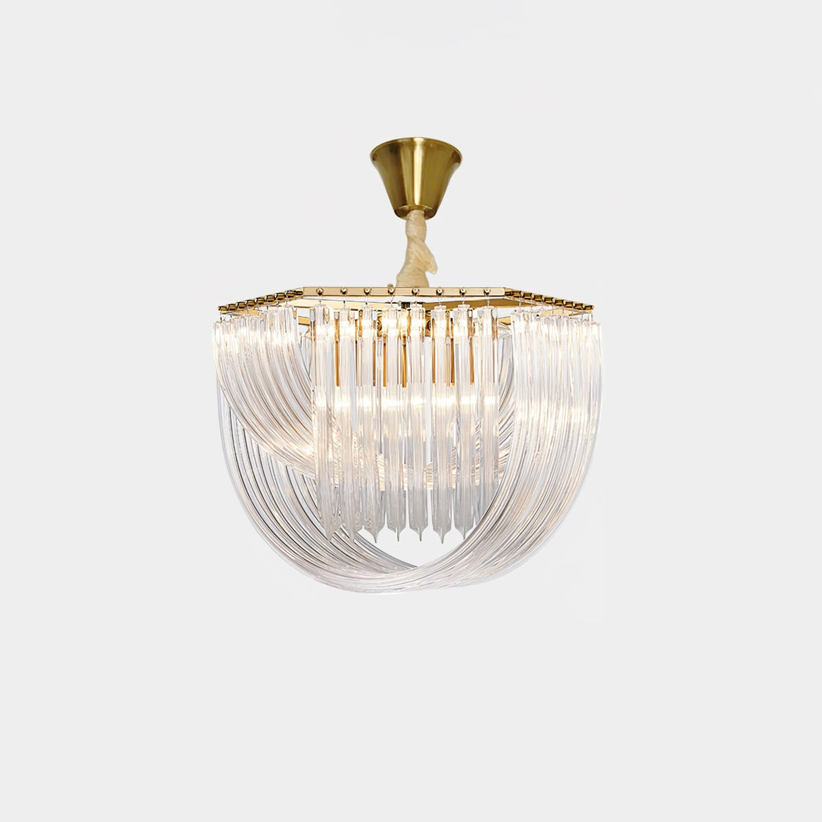 Havrina Glass Chandelier-Moonnatur