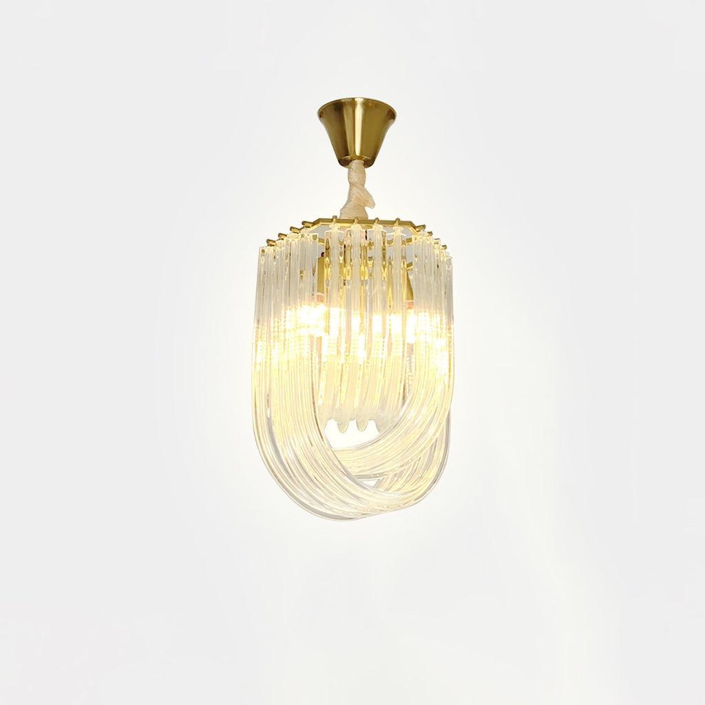 Havrina Glass Chandelier-Moonnatur