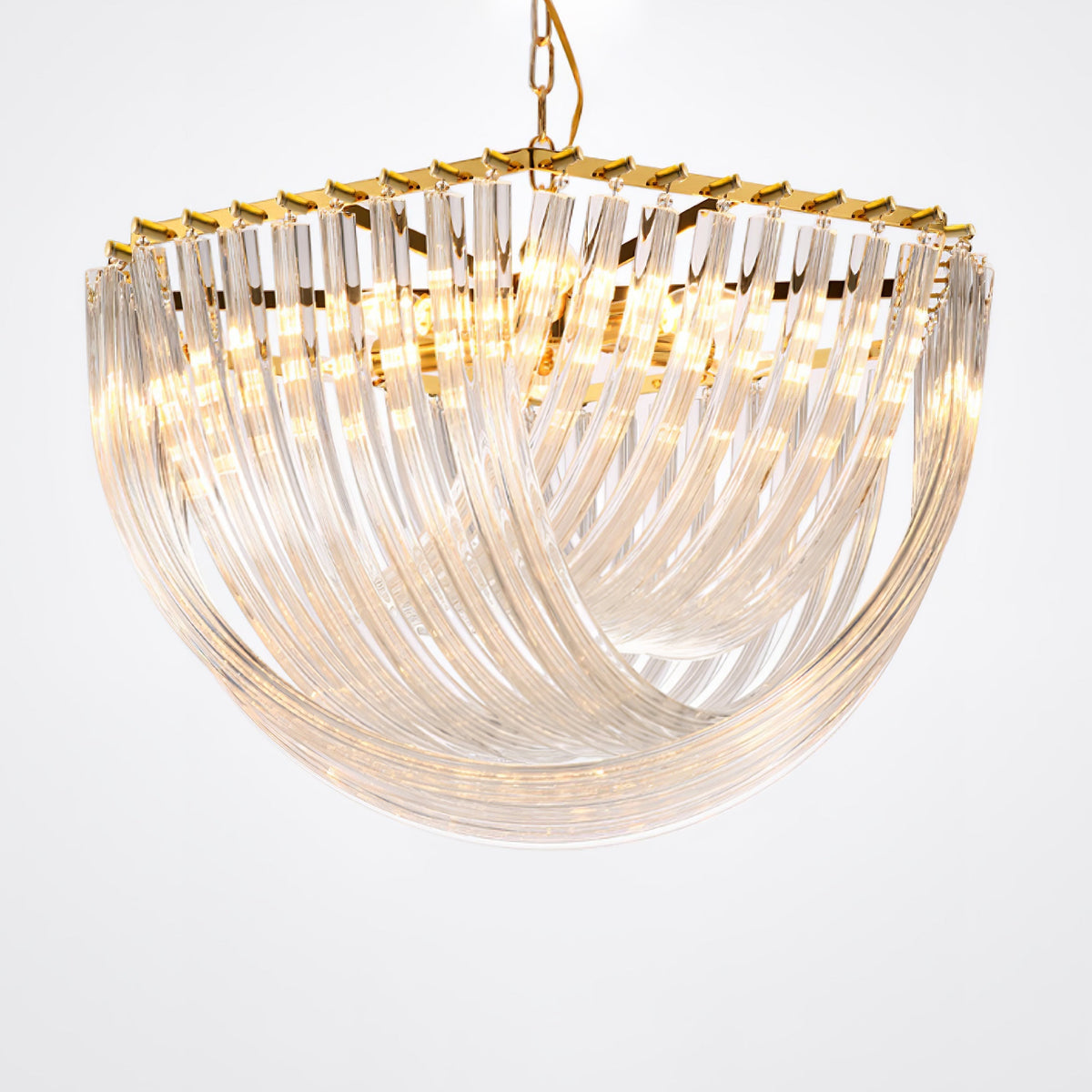 Havrina Glass Chandelier-Moonnatur