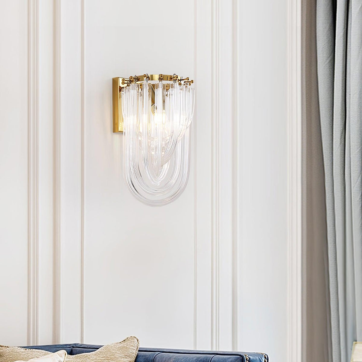 Tildenelyn Glass Wall Light-Moonnatur