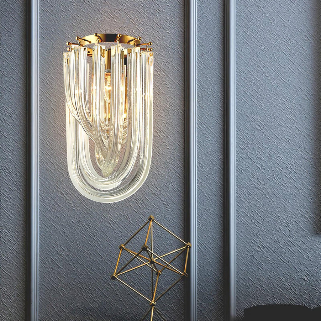 Tildenelyn Glass Wall Light-Moonnatur