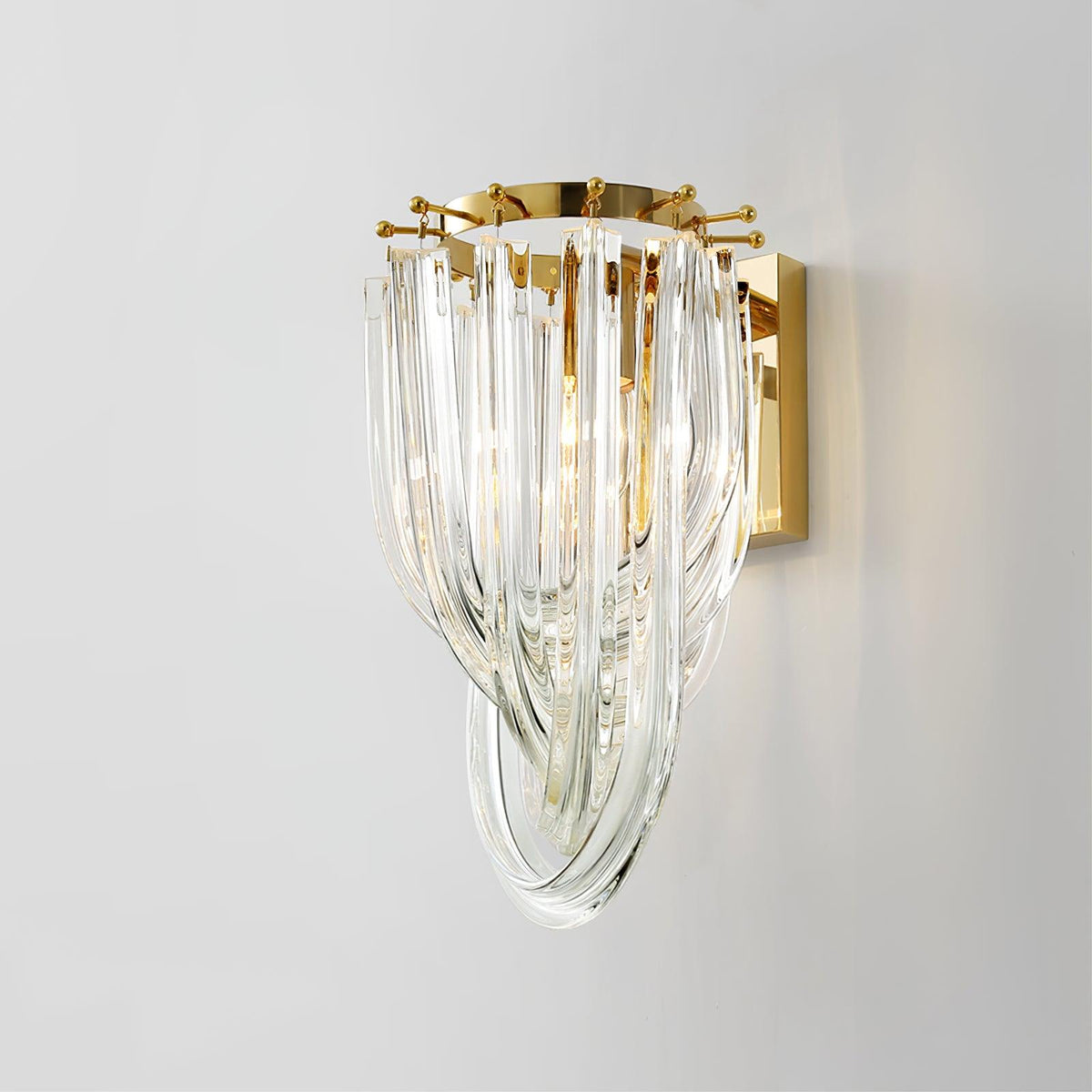 Tildenelyn Glass Wall Light-Moonnatur