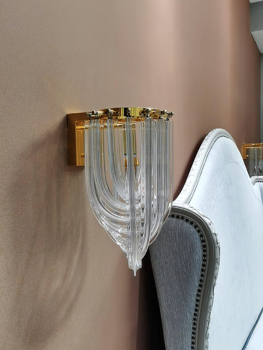 Tildenelyn Glass Wall Light-Moonnatur