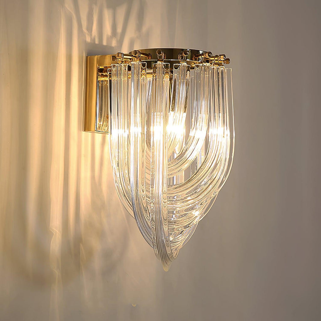 Tildenelyn Glass Wall Light-Moonnatur