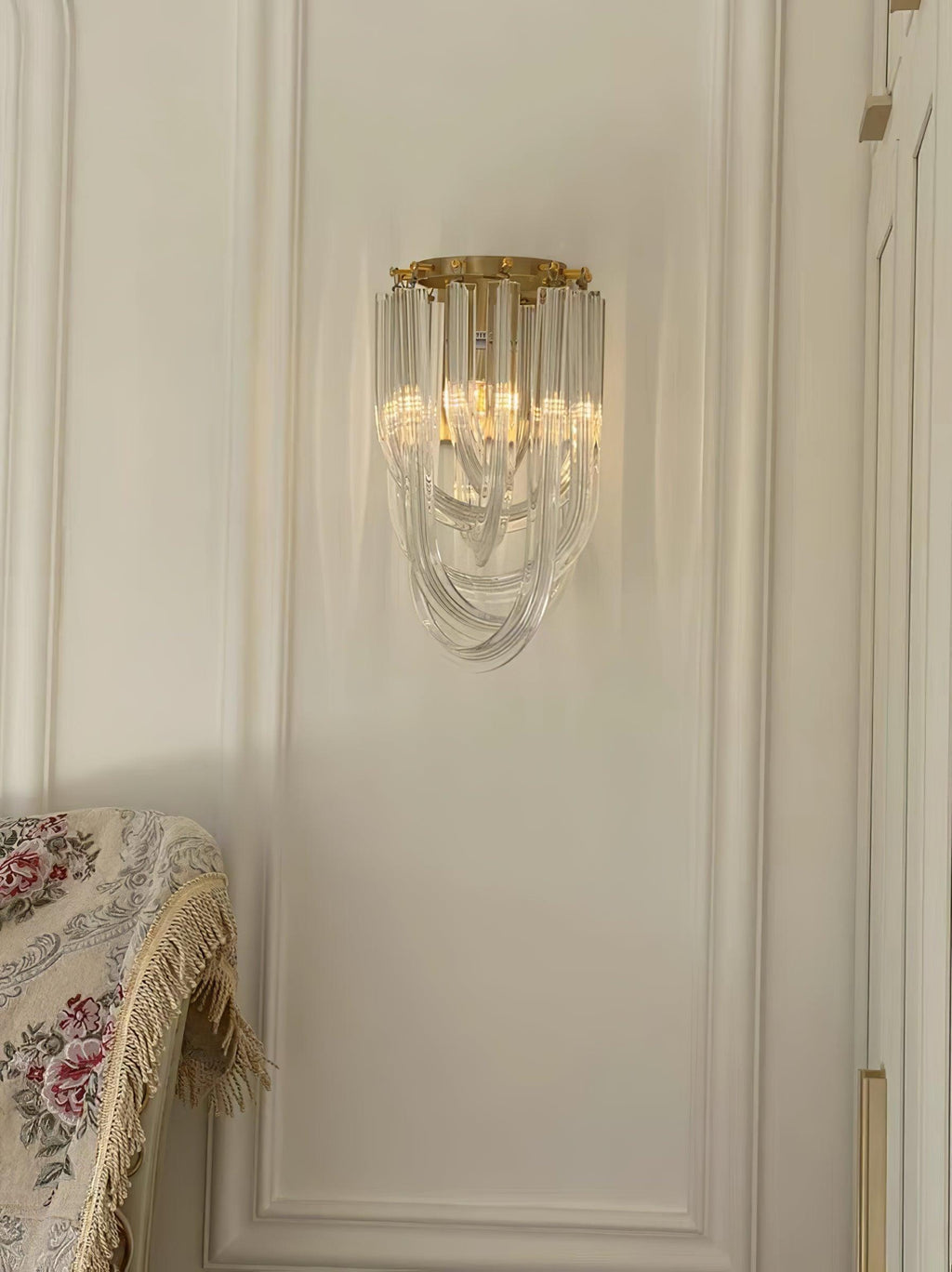 Tildenelyn Glass Wall Light-Moonnatur