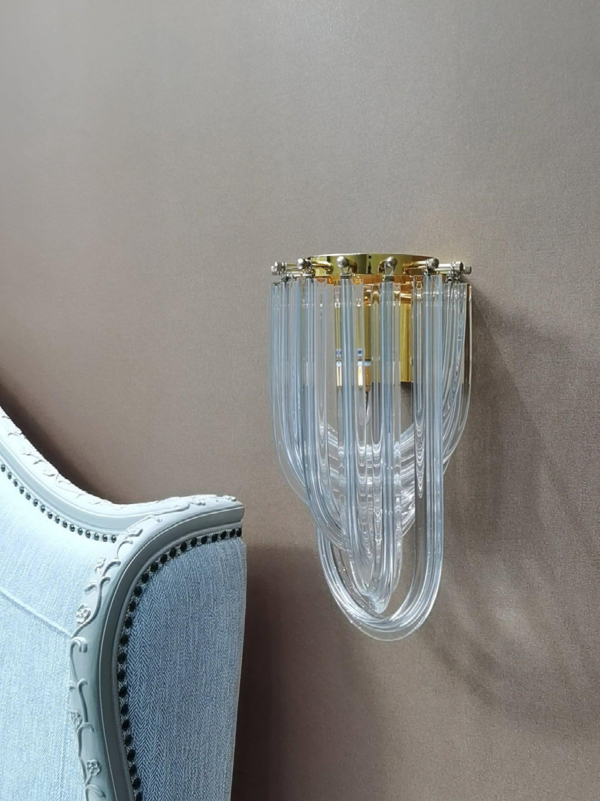 Tildenelyn Glass Wall Light-Moonnatur