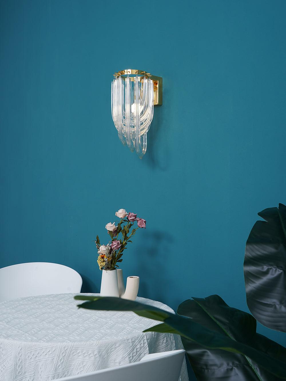 Tildenelyn Glass Wall Light-Moonnatur