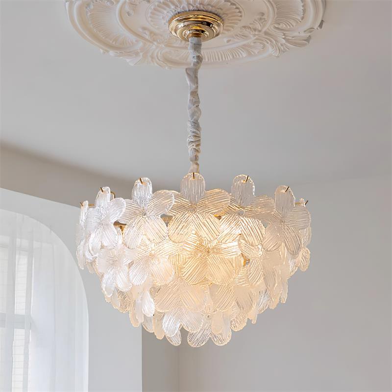 Fendeleris Glass Chandelier-Moonnatur