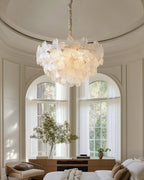 Fendeleris Glass Chandelier-Moonnatur