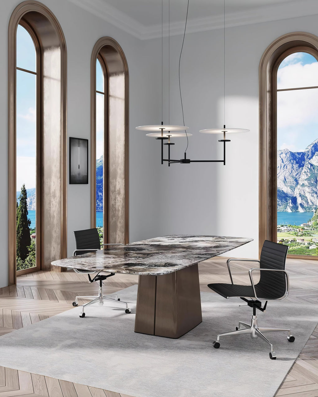 Ovelera Acrylic Chandelier-Moonnatur