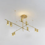 Marenlyn Brass Chandelier-Moonnatur