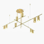 Marenlyn Brass Chandelier-Moonnatur