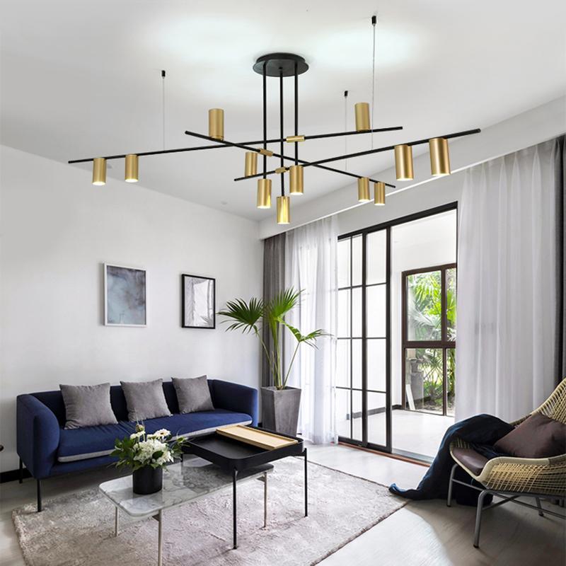 Marenlyn Brass Chandelier-Moonnatur