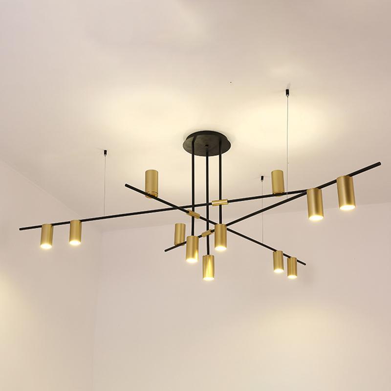 Marenlyn Brass Chandelier-Moonnatur