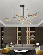 Marenlyn Brass Chandelier-Moonnatur