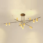 Marenlyn Brass Chandelier-Moonnatur