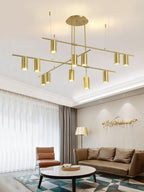 Marenlyn Brass Chandelier-Moonnatur