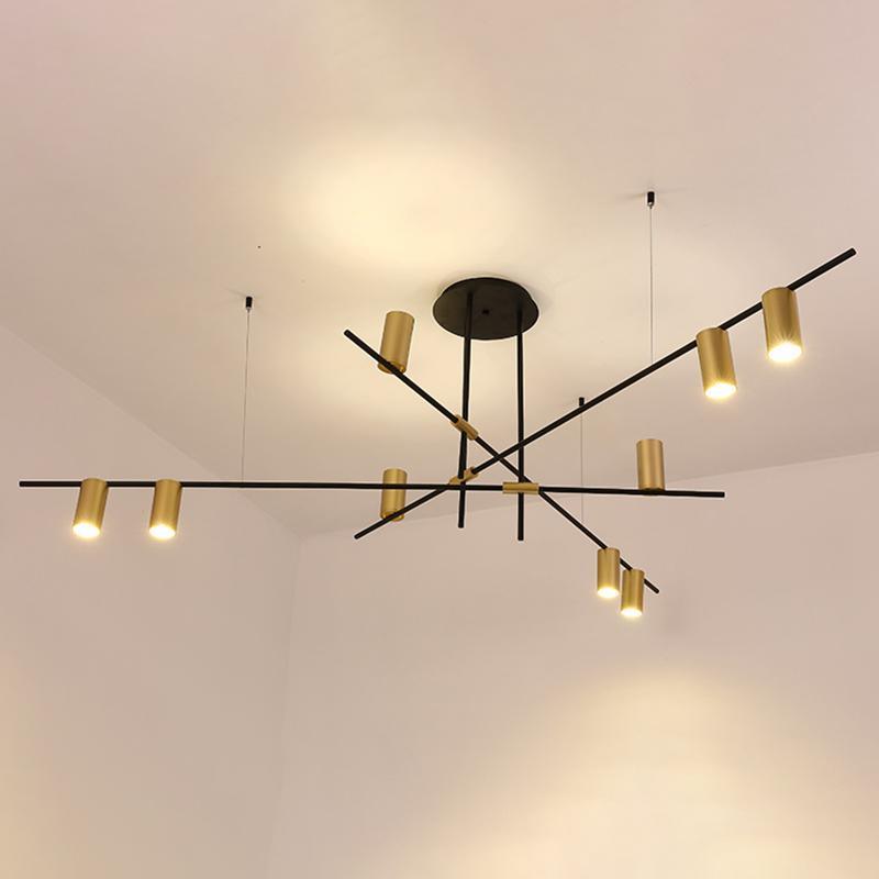 Marenlyn Brass Chandelier-Moonnatur