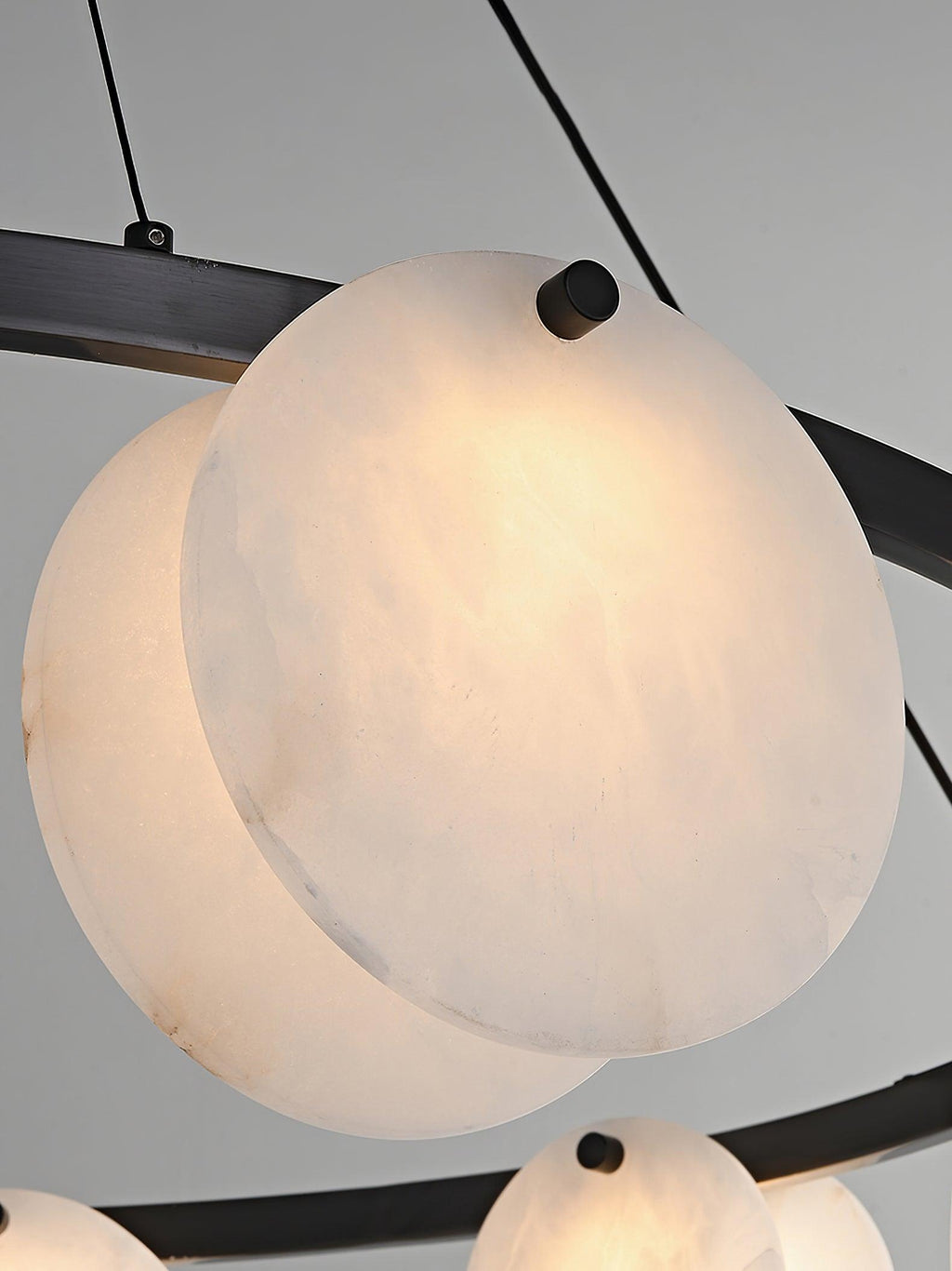 Wenrelmoss Alabaster Chandelier-Moonnatur