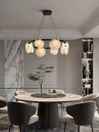 Wenrelmoss Alabaster Chandelier-Moonnatur