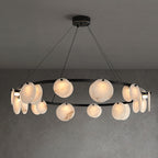 Wenrelmoss Alabaster Chandelier-Moonnatur