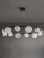Wenrelmoss Alabaster Chandelier-Moonnatur