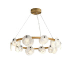 Wenrelmoss Alabaster Chandelier-Moonnatur