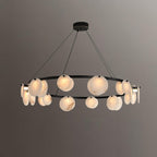 Wenrelmoss Alabaster Chandelier-Moonnatur