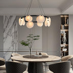 Wenrelmoss Alabaster Chandelier-Moonnatur