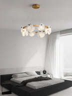 Wenrelmoss Alabaster Chandelier-Moonnatur