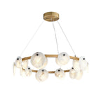 Wenrelmoss Alabaster Chandelier-Moonnatur