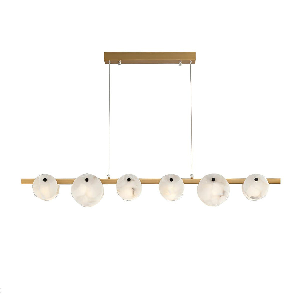 Barrowden Alabaster Pendant Light-Moonnatur