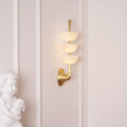 Fendelenelle Alabaster Wall Light-Moonnatur