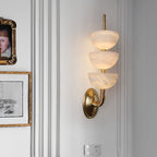 Fendelenelle Alabaster Wall Light-Moonnatur