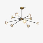 Kesterford Acrylic Chandelier-Moonnatur
