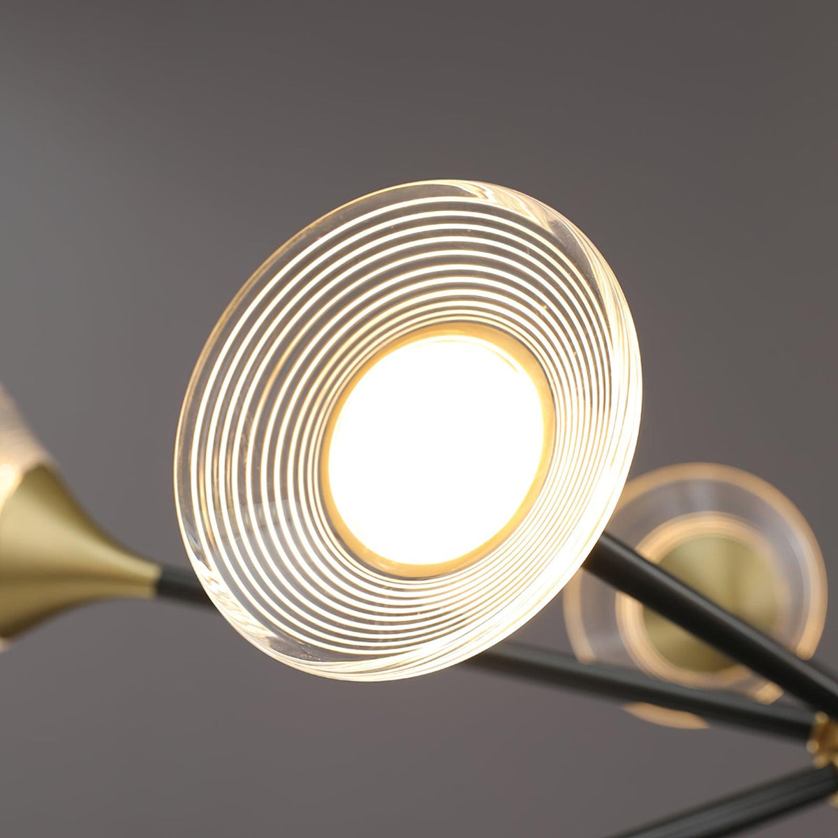 Kesterford Acrylic Chandelier-Moonnatur