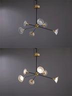 Kesterford Acrylic Chandelier-Moonnatur