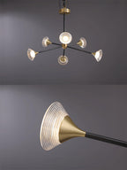 Kesterford Acrylic Chandelier-Moonnatur