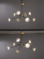 Kesterford Acrylic Chandelier-Moonnatur